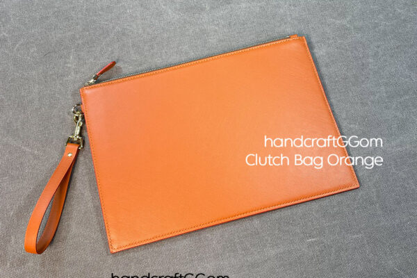 Clutch Bag Orange1