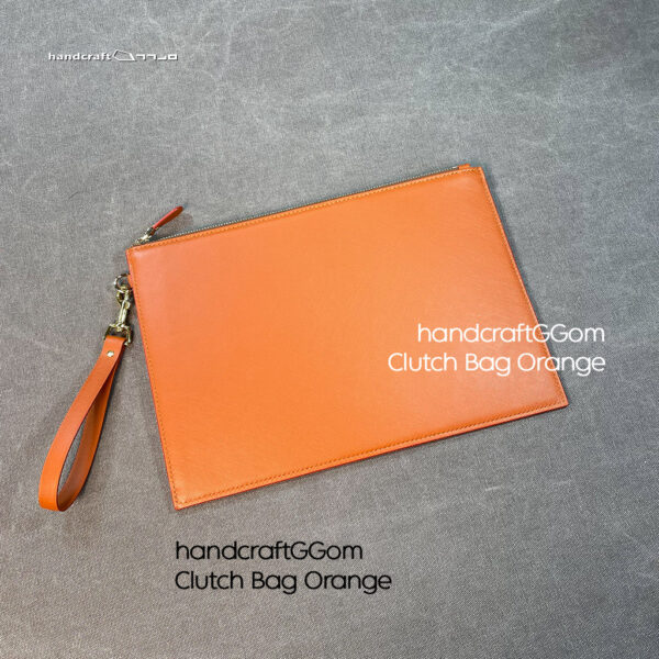 Clutch Bag Orange1